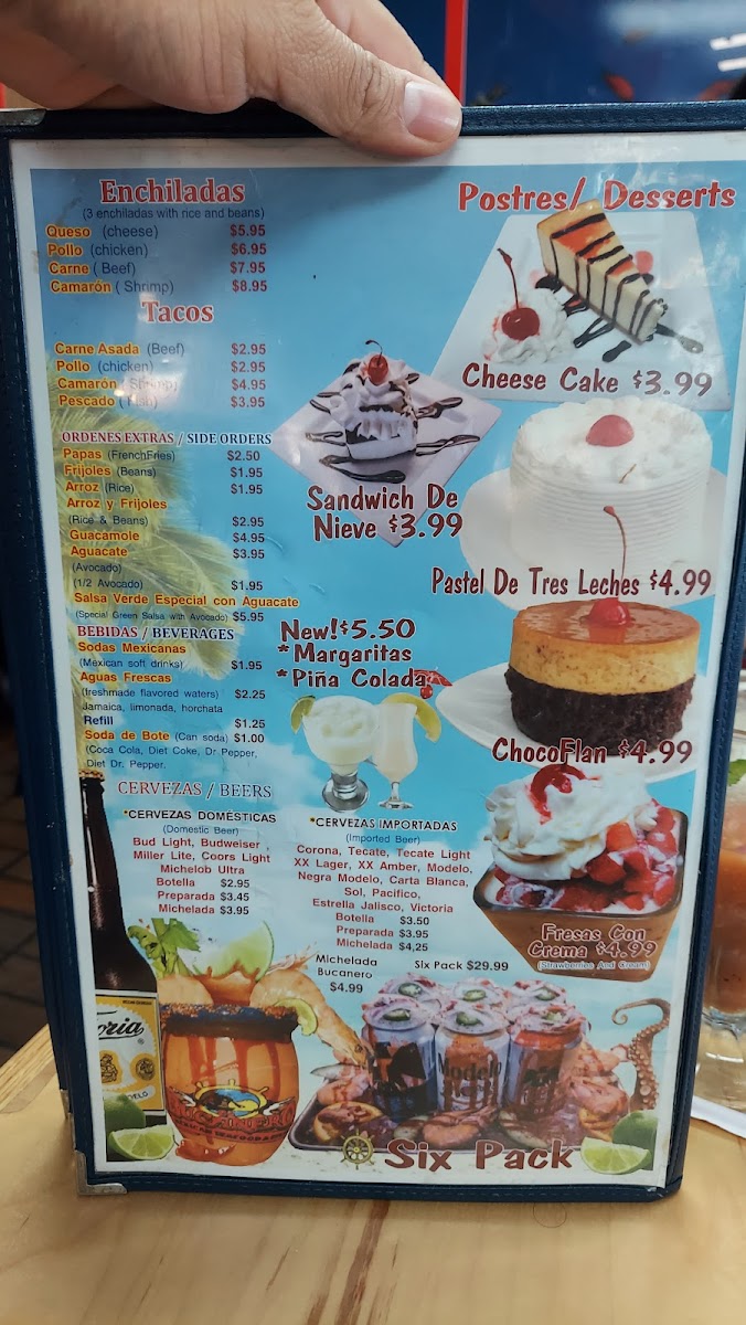 El Bucanero Menu - Image 3